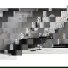 Mexen Lunar dešinės pusės dušo durys 70 cm, skaidrios, auksinė matinė - 834-070-000-55-00-P