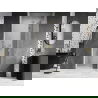 Mexen Lunar dešinės pusės dušo durys 70 cm, skaidrios, auksinė matinė - 834-070-000-55-00-P
