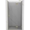 Mexen Lunar dešinės pusės dušo durys 75 cm, skaidrios, aukso spalvos matinės - 834-075-000-55-00-P