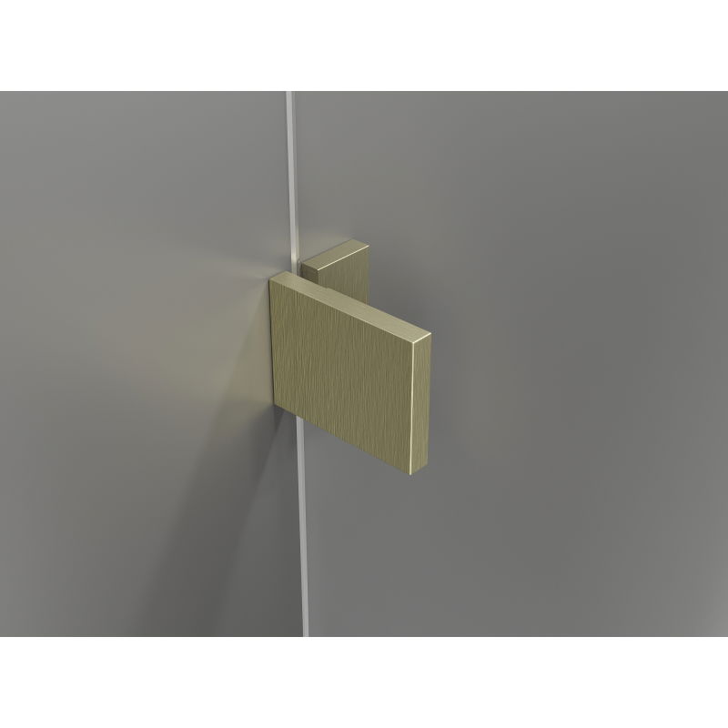 Mexen Lunar L dušo sienelė Walk-in dešinė 120 x 200 cm, permatoma 8 mm, auksinė šlifuota - 830L-120-000-55-00-P