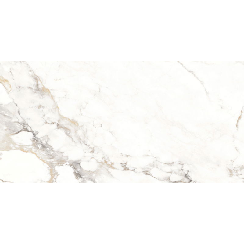 Mexen Scordia Pilka glazūruota akmens masės plytelė, 120 x 60 cm, blizgi, rektifikuota G1 - TL125-120-060-00