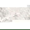 Mexen Limos White blizgantis keraminis akmuo rektyfikuotas G1, grindų ir sienų plytelė 120 x 60 cm, blizgus - TL127-120-060-03
