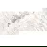 Mexen Limos White blizgantis keraminis akmuo rektyfikuotas G1, grindų ir sienų plytelė 120 x 60 cm, blizgus - TL127-120-060-03