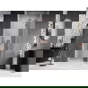 Mexen Lunar dešrainio durys, dešinės 70 cm, skaidrios, šepečiuota varis - 834-070-000-65-00-P