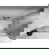 Mexen Lunar dešinės pusės dušo durys, 130 cm, skaidrios, šlifuotas varis - 834-130-000-65-00-P
