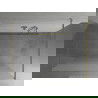 Mexen Kioto pastatoma dušo sienelė 120 x 200 cm, Šerkšnas 8 mm, Auksinė - 800-120-002-50-30