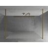 Mexen Kioto pastatoma dušo sienelė 110 x 200 cm, Šerkšnas 8 mm, Auksinė - 800-110-002-50-30