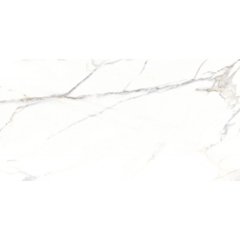 Mexen Agata Baltas glazūruotas rekt. G1, grindų ir sieninė plytelė 120 x 60 cm, blizgus - TL144-120-060-00