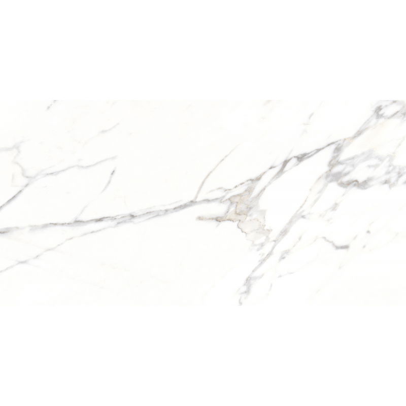 Mexen Agata Baltas glazūruotas rekt. G1, grindų ir sieninė plytelė 120 x 60 cm, blizgus - TL144-120-060-00