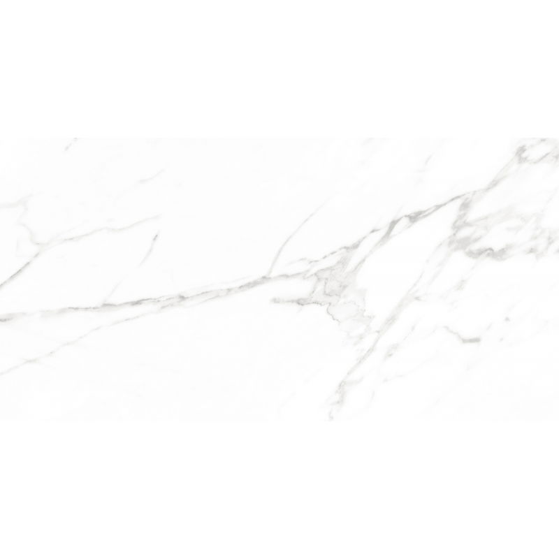 Mexen Agata Grey glazūruota rektifikuota G1 akmens masės plytelė, grindų-sienų 120 x 60 cm, blizgus - TL144-120-060-01