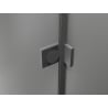 Mexen Lunar atveriamos dušo durys dešinės 85 cm, skaidrios, ginkluotas metalas - 834-085-000-95-00-P