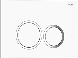 Mexen Tex 01 nuleidimo mygtukas, baltas blizgus - 6101-01