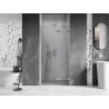 Mexen Lunar dušo durys atidaromos dešinės 95 cm, skaidrios, šlifuotas nikelis - 834-095-000-97-00-P
