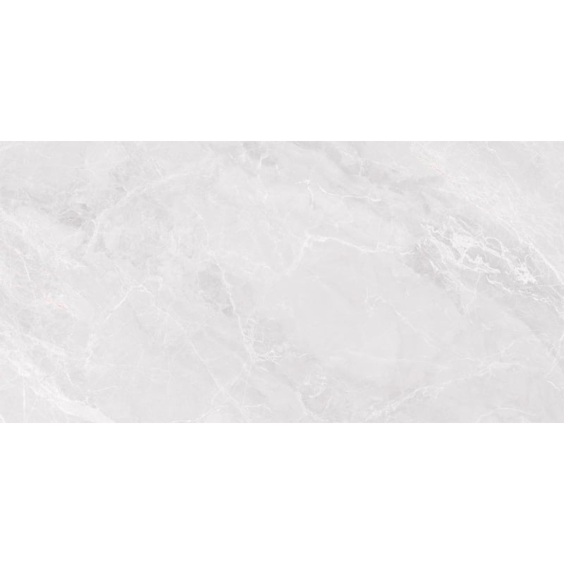 Mexen Tradi Bianco glazūruotas ir šlifuotas G1 gres, grindų ir sienų plytelė 120 x 60 cm, blizgus - TL152-120-060-02