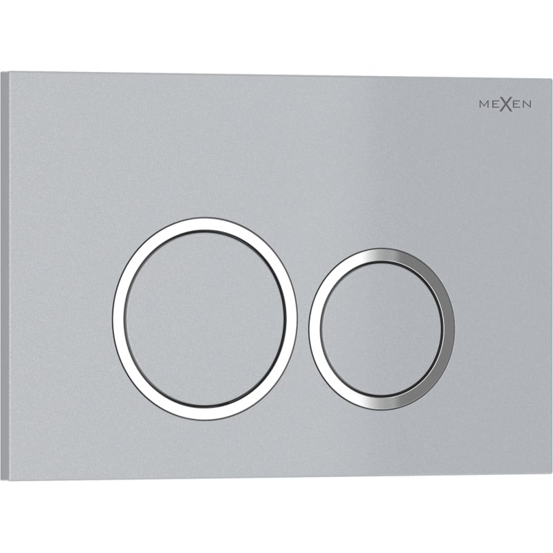 Mexen Tex 01 nuleidimo mygtukas, chromas matinis - 6101-04