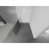 Mexen Kioto dušo siena Walk-in 70 x 200 cm, permatoma/šerkšna 8 mm, balta - 800-070-101-20-35