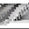 Mexen Lunar L atveriamos dušo durys kairės pusės 80 cm, skaidrios, chromas - 834L-080-000-01-00-L