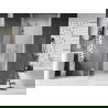 Mexen Lunar L kairiųjų pusė durys dušiui 90 cm, permatomos, chromas - 834L-090-000-01-00-L