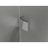 Mexen Lunar L kairiosios pusės atidaromos dušo durys 95 cm, permatomos, chromuotos - 834L-095-000-01-00-L