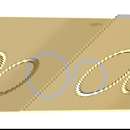 Mexen Tex 01 nuleidimo mygtukas, auksinis - 6101-06