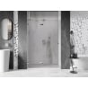 Mexen Lunar L dušo durys, atsiveriančios į kairę 130 cm, permatomos, chromuotos - 834L-130-000-01-00-L