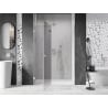 Mexen Lunar L dušo durys, atsiveriančios į kairę 130 cm, permatomos, chromuotos - 834L-130-000-01-00-L