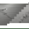 Mexen Lunar L kairios pusės dušo durys 140 cm, permatomos, chromas - 834L-140-000-01-00-L