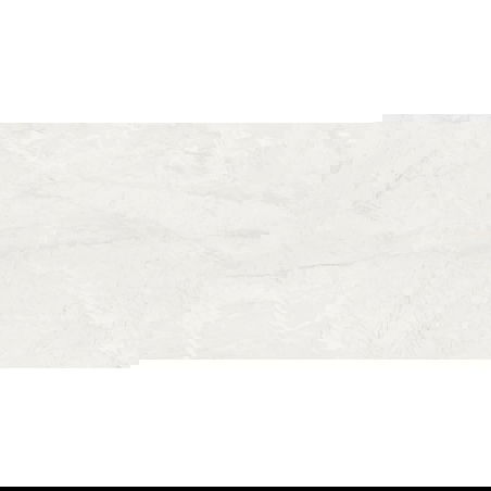 Mexen Krypton Bianco glazūruota akmens masės plytelė rek. G1, grindų ir sienų plytelė 120 x 60 cm, blizgi - TL170-120-060-01