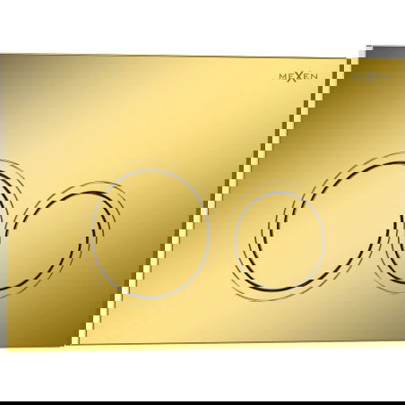 Mexen Tex 01 nuleidimo mygtukas, auksinis šampano blizgus - 6101-08