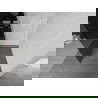 Mexen Kioto dušo sienelė 100 x 200 cm, Grafito 8 mm, Balta - 800-100-101-20-40