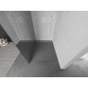 Mexen Kioto Dušo siena Walk-in 70 x 200 cm, veidrodis 8 mm, balta - 800-070-101-20-50