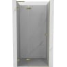 Mexen Lunar L dušo durys atveriamos kairės 90 cm, skaidrus, auksinės - 834L-090-000-50-00-L