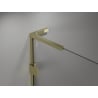 Mexen Lunar L kairiajame šone montuojamos dušo durys 95 cm, skaidrios, auksinės - 834L-095-000-50-00-L