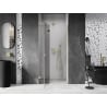 Mexen Lunar L kairinės dušo durys, kairės 105 cm, permatomos, auksinės - 834L-105-000-50-00-L