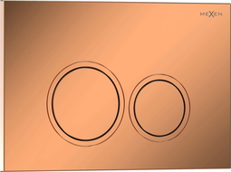 Mexen Tex 01 nuleidimo mygtukas, rožinis auksas blizgus - 6101-09