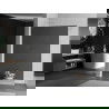 Mexen Kioto dušo sienelė 110 x 200 cm, Veidrodis 8 mm, Balta - 800-110-101-20-50