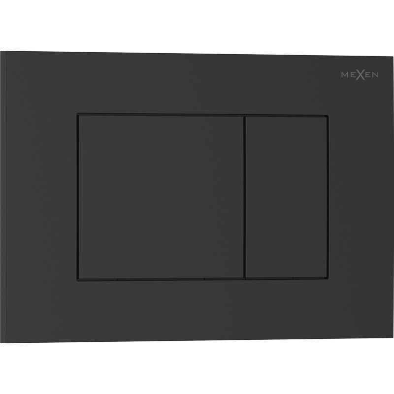 Mexen Tex 02 nuleidimo mygtukas, juodas matinis - 6102-02