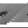 Mexen Lunar L kairiųjų durų dušo durys, 140 cm, skaidrios, šlifuotas gun gray - 834L-140-000-66-00-L