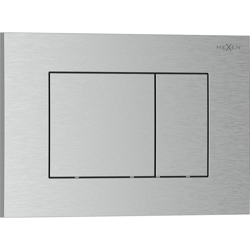 Mexen Tex 02 nuleidimo mygtukas, šlifuotas nikelis - 6102-10