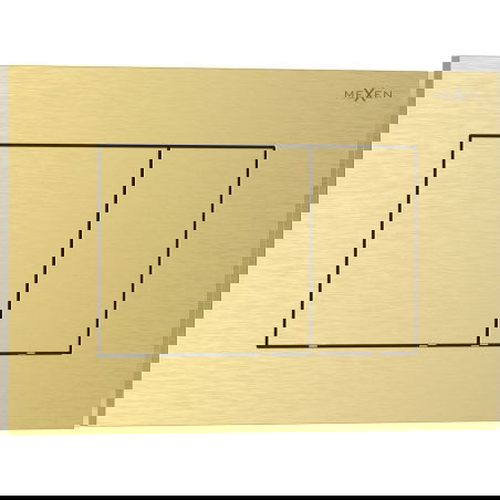 Mexen Tex 02 nuleidimo mygtukas, šlifuotas auksas - 6102-11