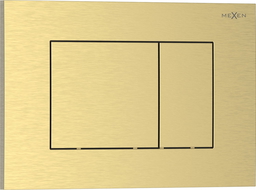 Mexen Tex 02 nuleidimo mygtukas, šlifuotas auksas - 6102-11