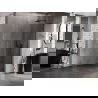 Mexen Lunar L dušo sienelė Walk-in dešinė 80 x 200 cm, permatoma 8 mm, juoda - 830L-080-000-70-00-P