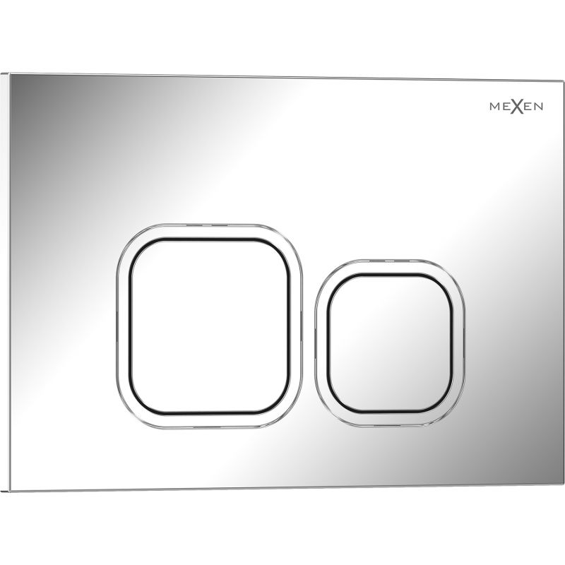 Mexen Tex 03 nuleidimo mygtukas, blizgus chromas - 6103-03