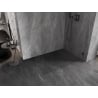 Mexen Lunar L dušo sienelė Walk-in dešinė 90 x 200 cm, skaidri 8 mm, juoda - 830L-090-000-70-00-P