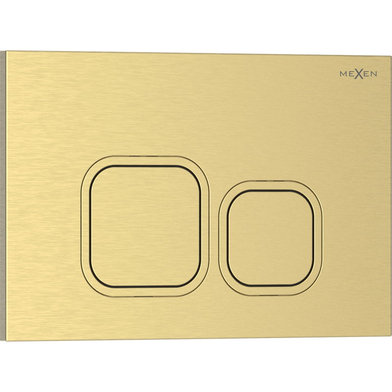 Mexen Tex 03 nuleidimo mygtukas, šlifuotas auksas - 6103-11