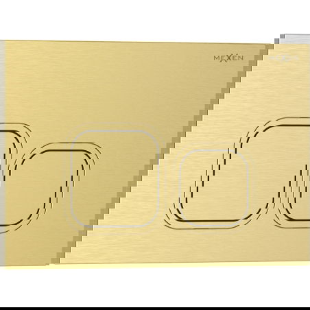 Mexen Tex 03 nuleidimo mygtukas, šlifuotas auksas - 6103-11