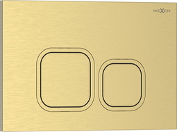 Mexen Tex 03 nuleidimo mygtukas, šlifuotas auksas - 6103-11