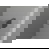 Mexen Lunar L kairios pusės berėmės dušo durys 140 cm, skaidrios, gun metal - 834L-140-000-95-00-L