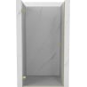 Mexen Lunar-B kairiųjų durys dušo kabina 60 cm, skaidri, auksinė - 832-060-000-50-00-L