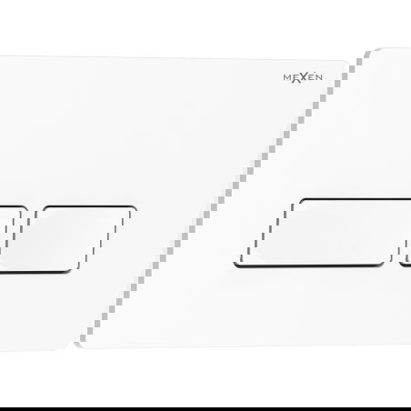 Mexen Tex 04 nuleidimo mygtukas, blizgantis baltas - 6104-01